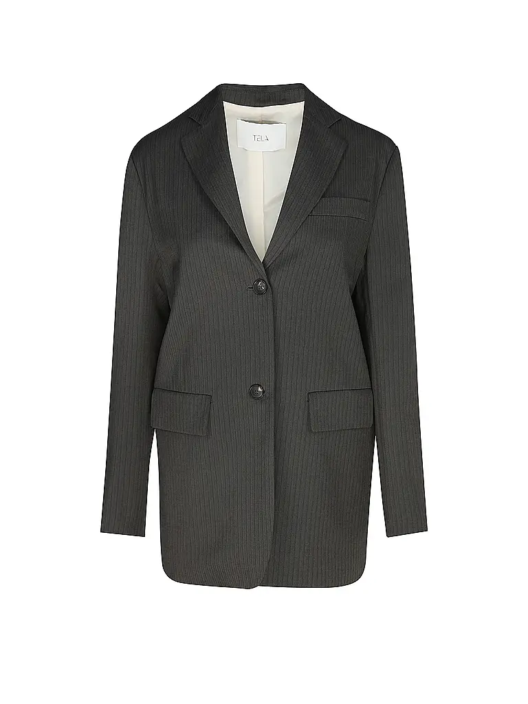TELA | Blazer | grau
