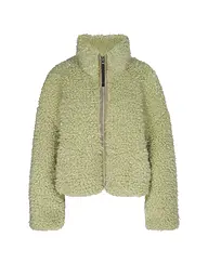 TELA | Jacke in Felloptik | Vert clair