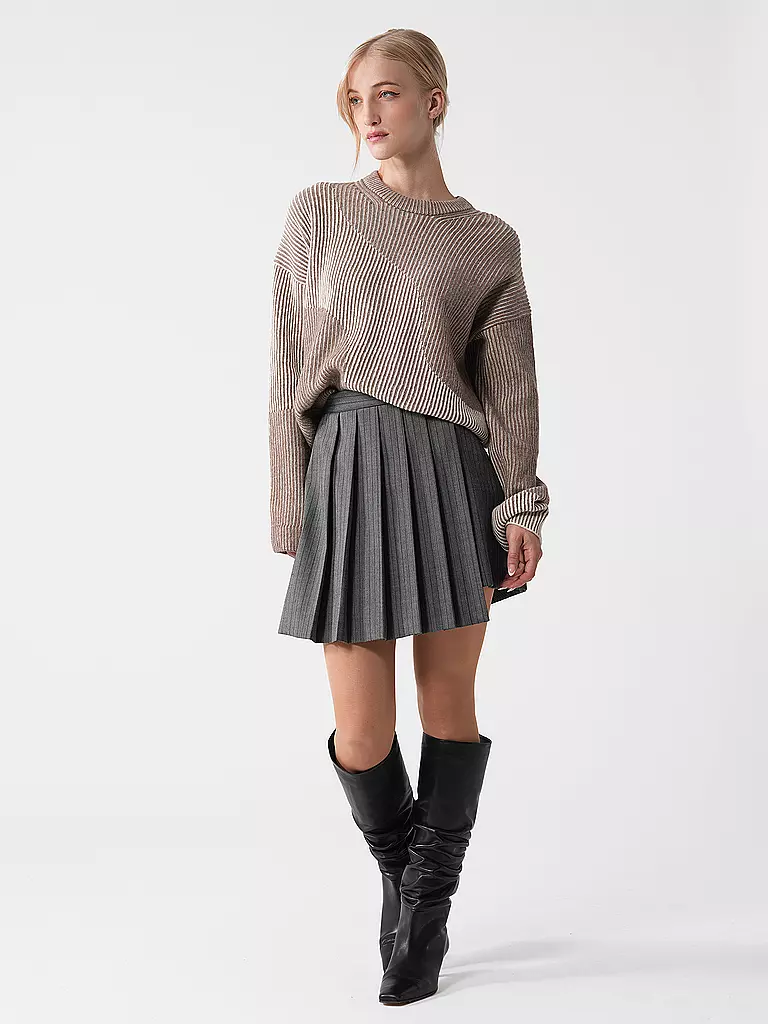 TELA | Mini-jupe GESSINA | grau