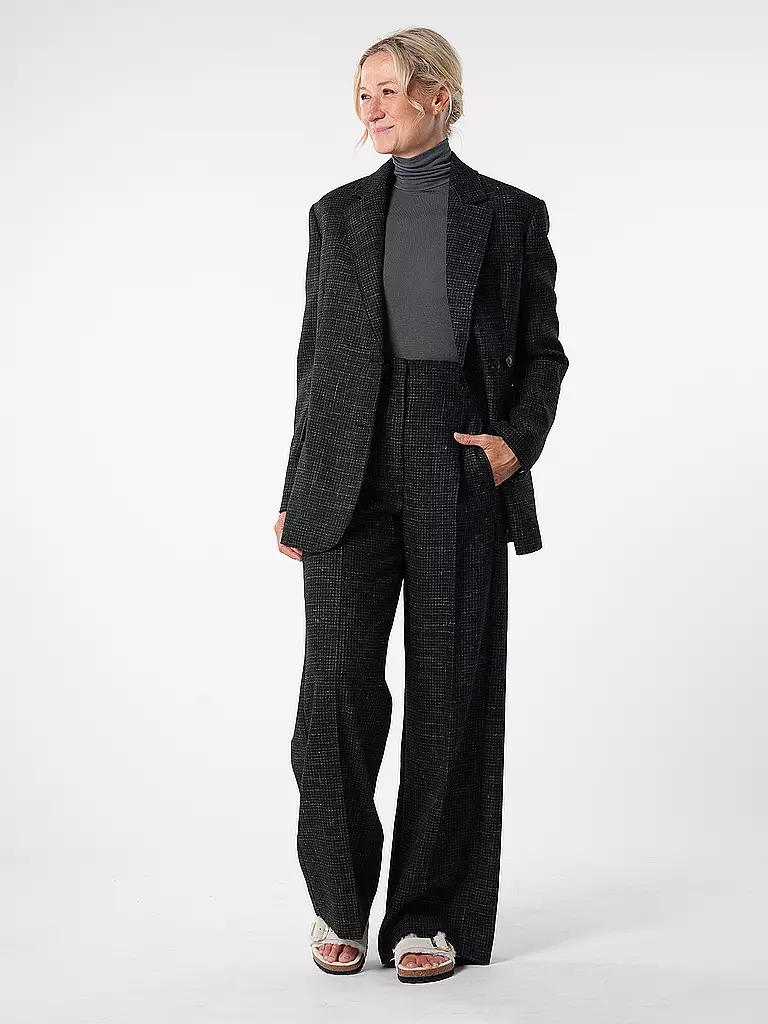 TELA | Pantalon de tailleur OMEGA | schwarz