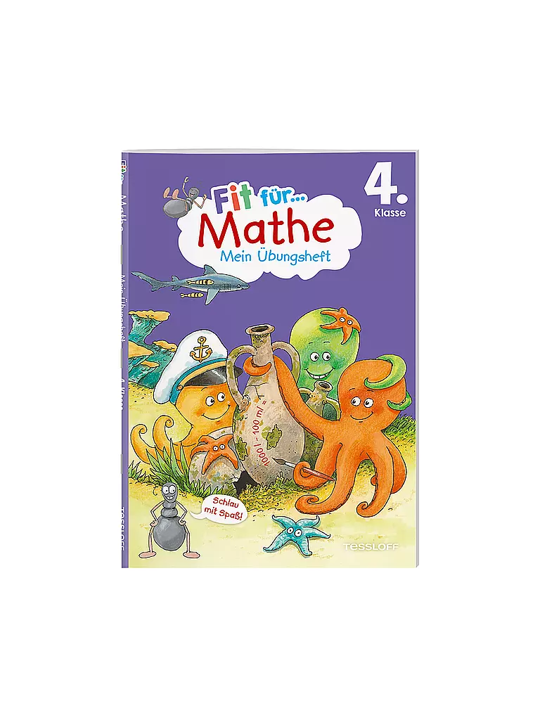 TESSLOFF VERLAG | Cahier d'exercices - Apte aux maths, 4e année | Aucune couleur