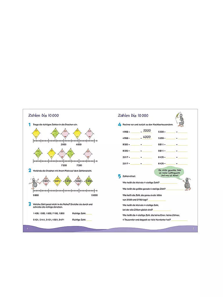 TESSLOFF VERLAG | Cahier d'exercices - Apte aux maths, 4e année | Aucune couleur