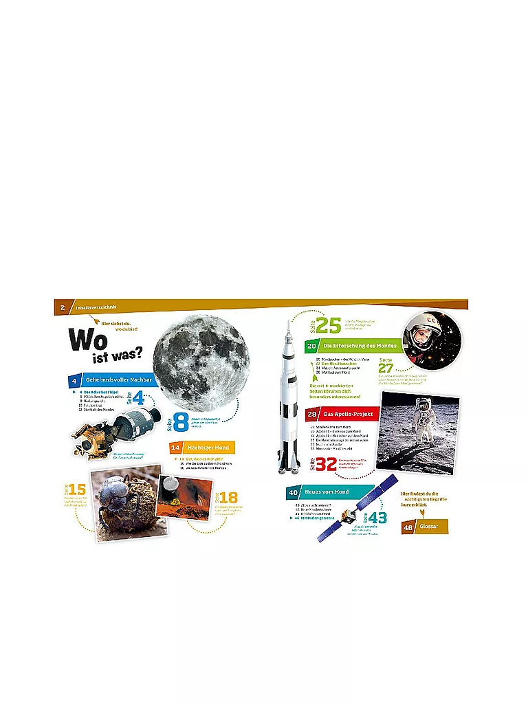 TESSLOFF VERLAG | Livre - Was ist Was - La Lune - Mystérieuse et puissante 21 | Aucune couleur