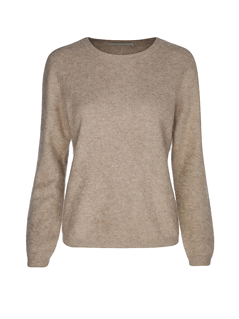 Pull en cachemire beige 44