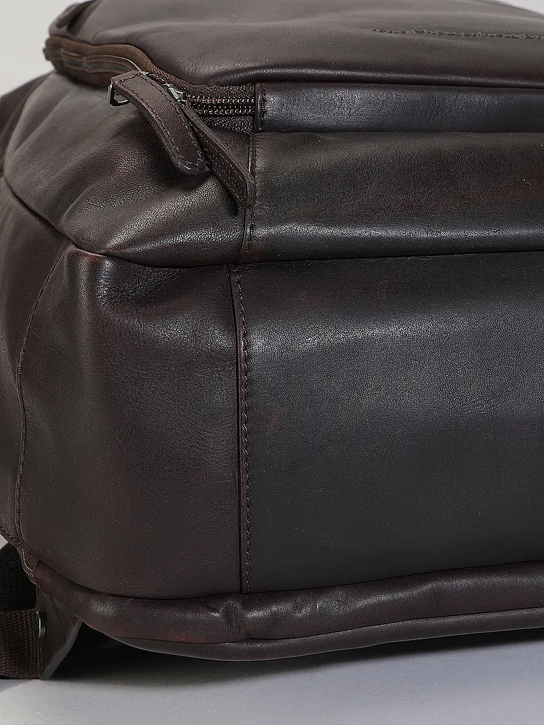 THE CHESTERFIELD BRAND | Sac à dos pour ordinateur portable REMO 16 pouces | Marron