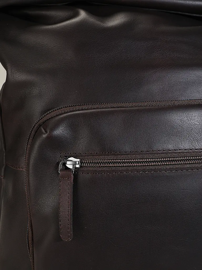 THE CHESTERFIELD BRAND | Sac à dos pour ordinateur portable REMO 16 pouces | Marron