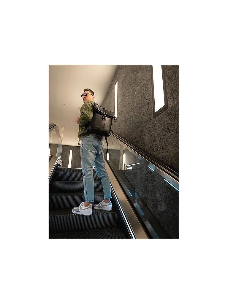 THE CHESTERFIELD BRAND | Sac à dos pour ordinateur portable SAVONA 15 pouces | Noir