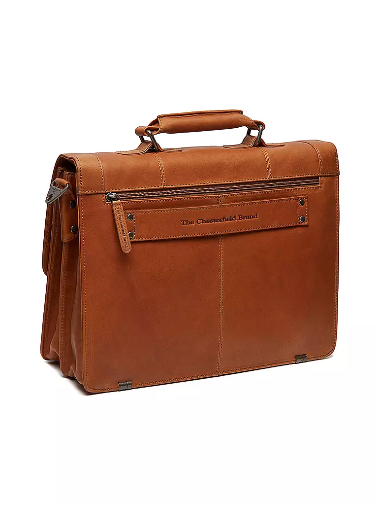 THE CHESTERFIELD BRAND | Sac en cuir - Porte-documents STUTTGART 14" | Camel