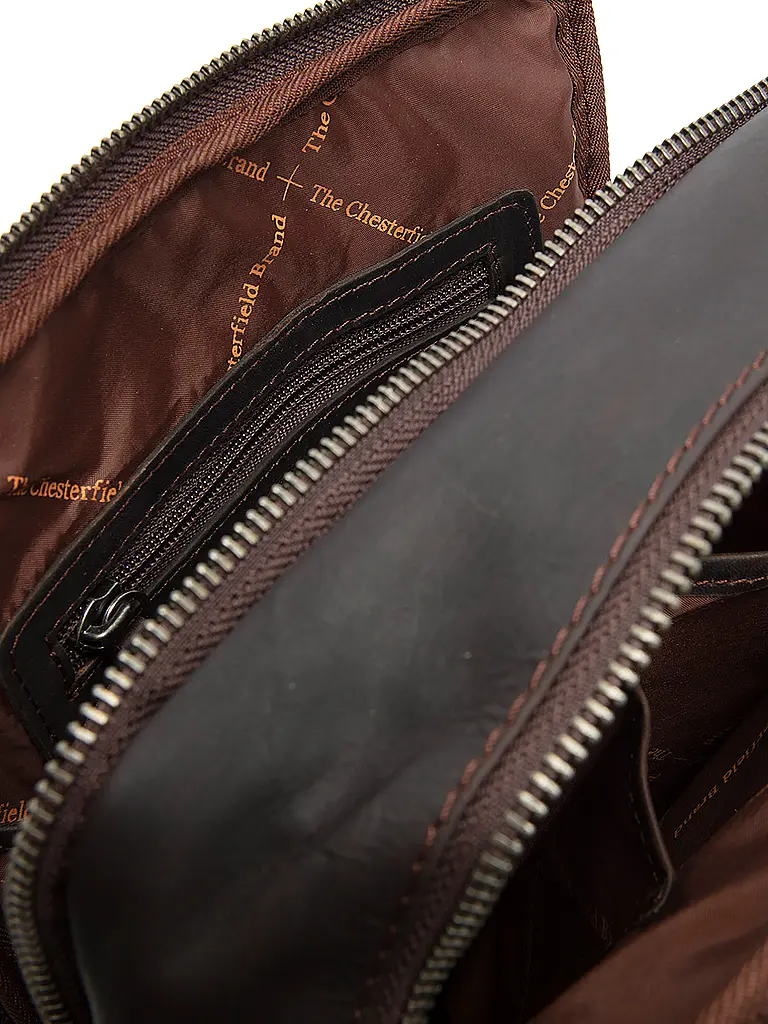 THE CHESTERFIELD BRAND | Sac en cuir - Sac bandoulière ALVA | Marron