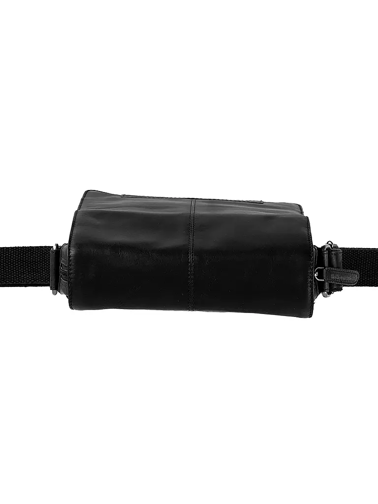 THE CHESTERFIELD BRAND | Sac en cuir - Sac bandoulière REMY | Noir