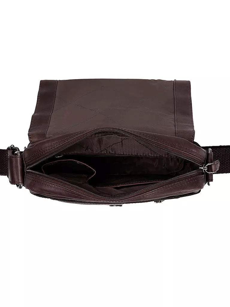 THE CHESTERFIELD BRAND | Sac en cuir - Sac bandoulière REMY | Marron