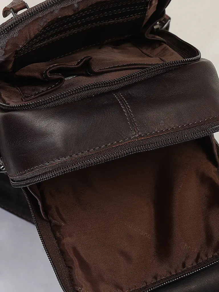 THE CHESTERFIELD BRAND | Sac en cuir - Sac bandoulière RIGA | Marron