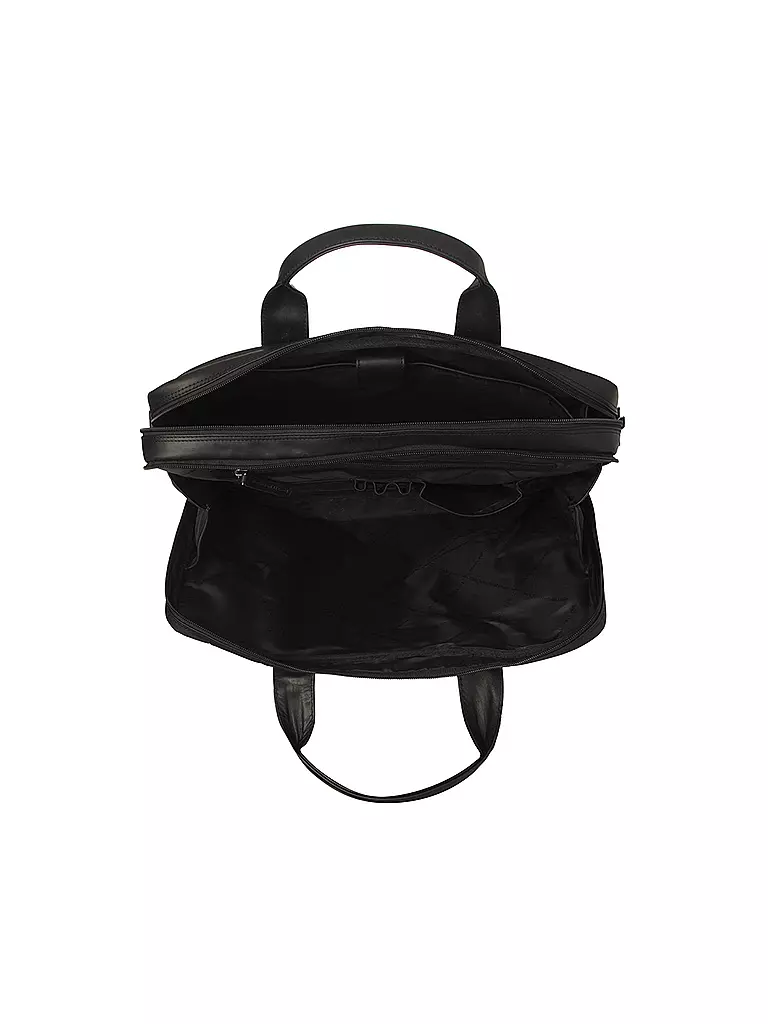 THE CHESTERFIELD BRAND | Sac en cuir - Sac pour ordinateur portable FRAZER | Noir