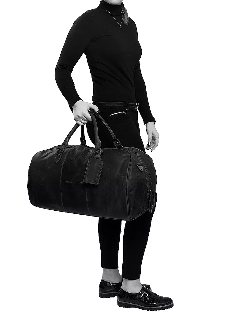 THE CHESTERFIELD BRAND | Sac en cuir - Sac Week-end WILLIAM | Noir