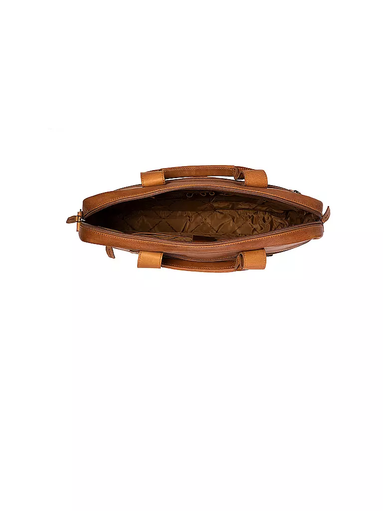 THE CHESTERFIELD BRAND | Sac en cuir - Sacoche pour ordinateur portable CALVI | Camel
