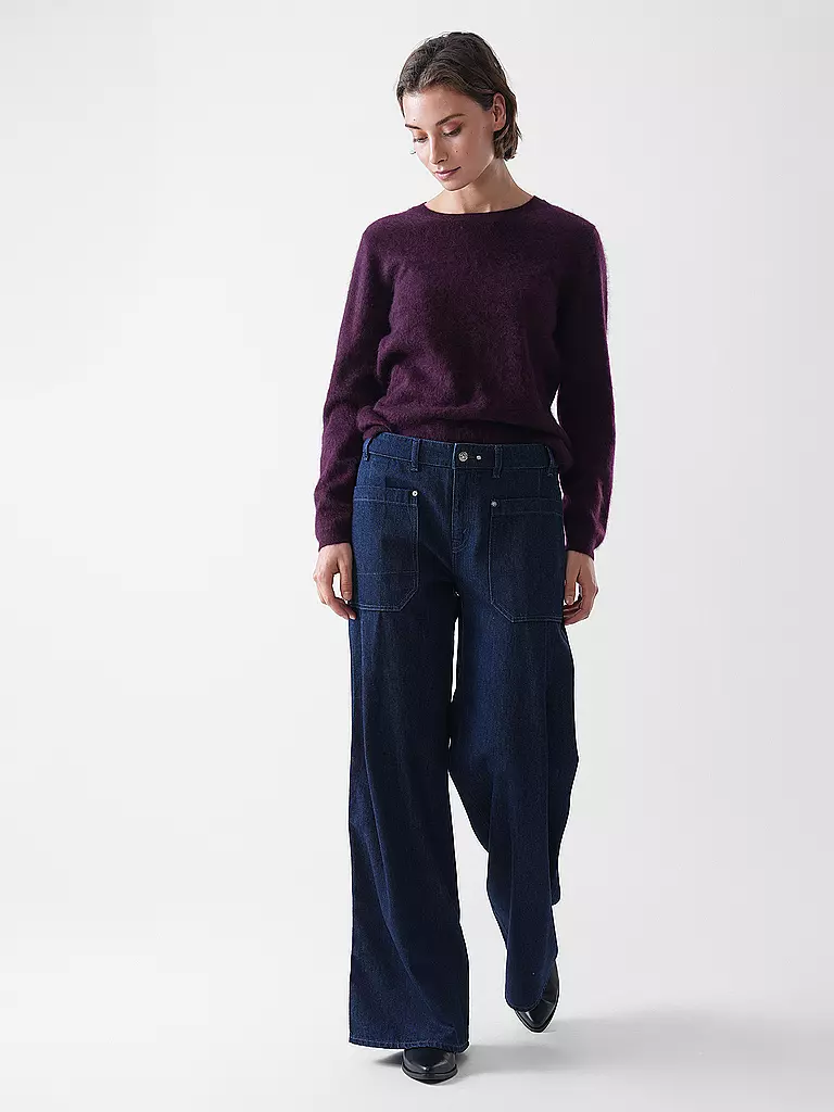 THE MERCER N.Y. | Pull en cachemire | dunkelrot