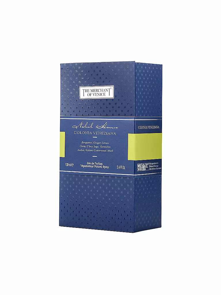 THE MERCHANT OF VENICE | Nobil Homo Colonia Veneziana Eau de Parfum 100ml | 