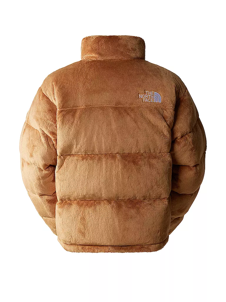THE NORTH FACE | Daunensteppjacke in Felloptik NUPTSE | Marron clair