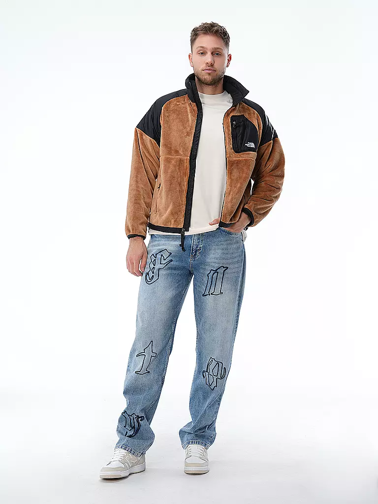 THE NORTH FACE | Jacke in Felloptik VERSA | Marron clair