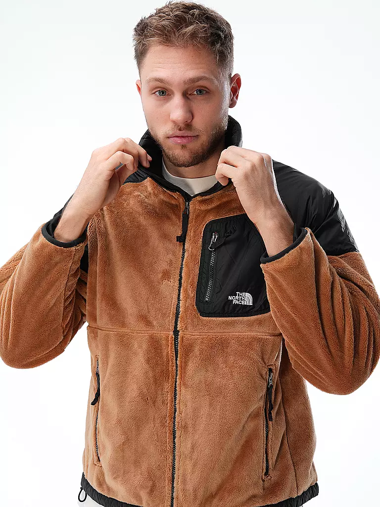 THE NORTH FACE | Jacke in Felloptik VERSA | Marron clair