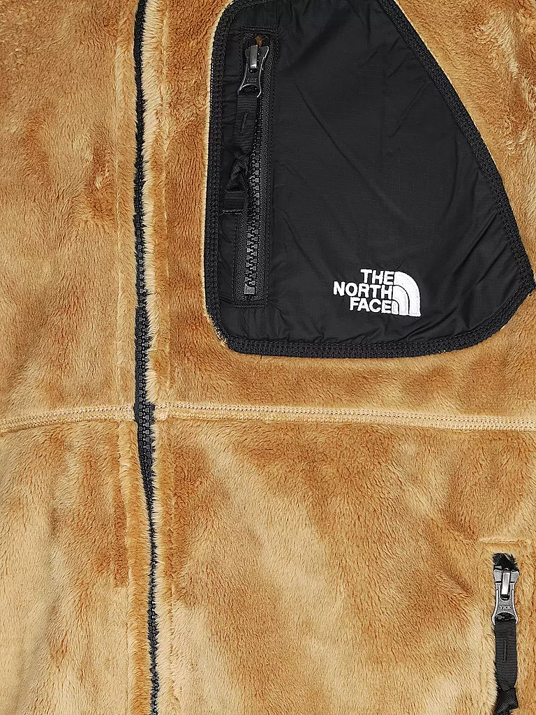 THE NORTH FACE | Jacke in Felloptik VERSA | Marron clair