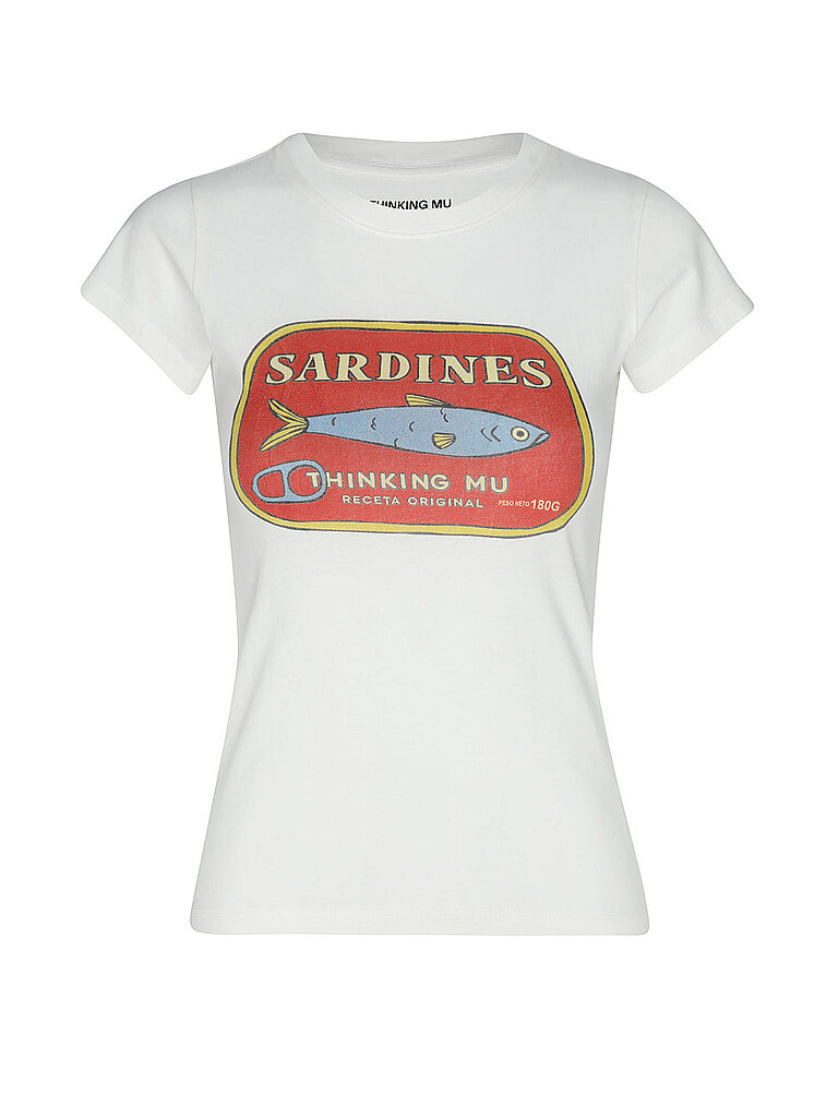 T-Shirt SARDINES MIRNA blanc L