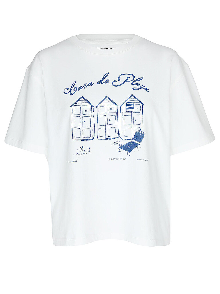 Thinking Mu T-shirt blanc L