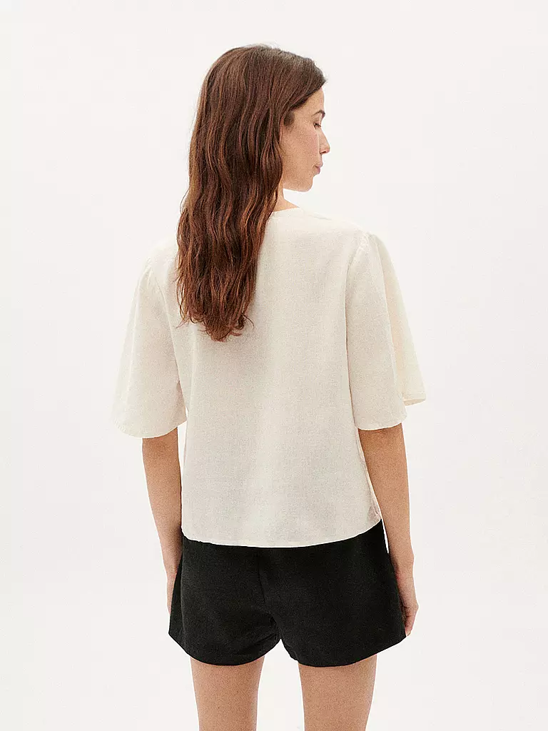 THINKING MU | Bluse LIBELULA  | Blanc