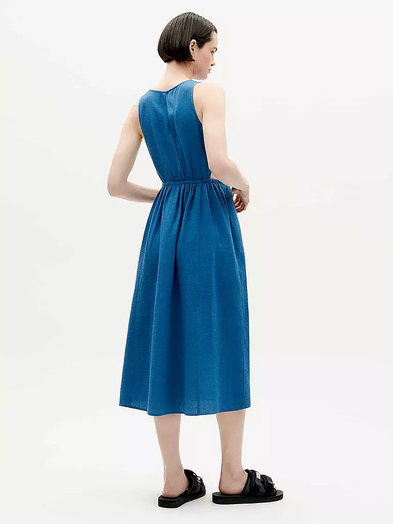 THINKING MU | Midikleid KIN | Bleu