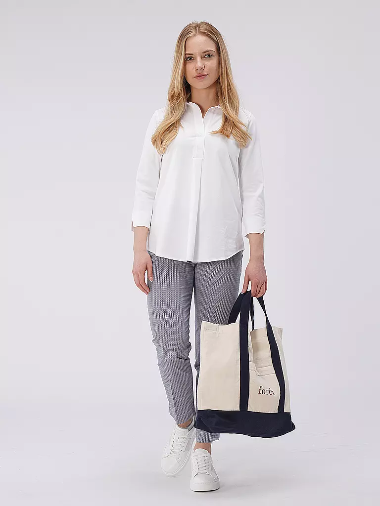 THYLIE | T-shirt blouse LOLA | Blanc