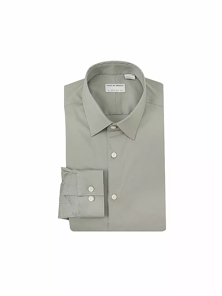 TIGER OF SWEDEN | Hemd Extra Slim | Gris clair
