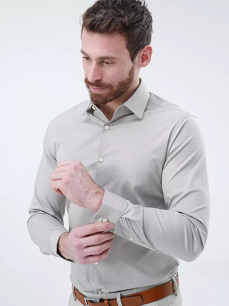 TIGER OF SWEDEN | Hemd Extra Slim | Gris