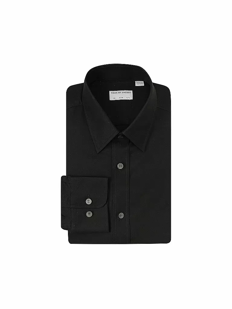 TIGER OF SWEDEN | Hemd Slim Fit ADLEY C | Noir