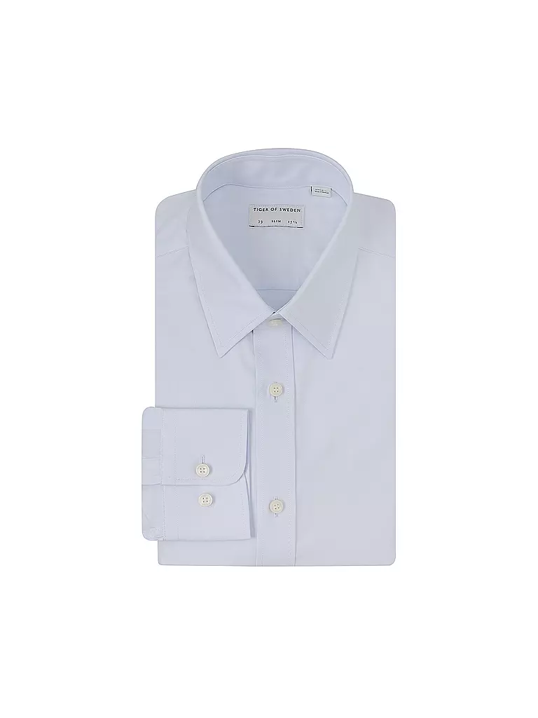 TIGER OF SWEDEN | Hemd Slim Fit ADLEY C | Bleu clair