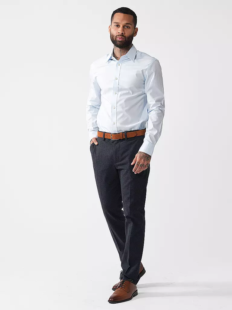 TIGER OF SWEDEN | Hemd Slim Fit ADLEY C | Bleu clair
