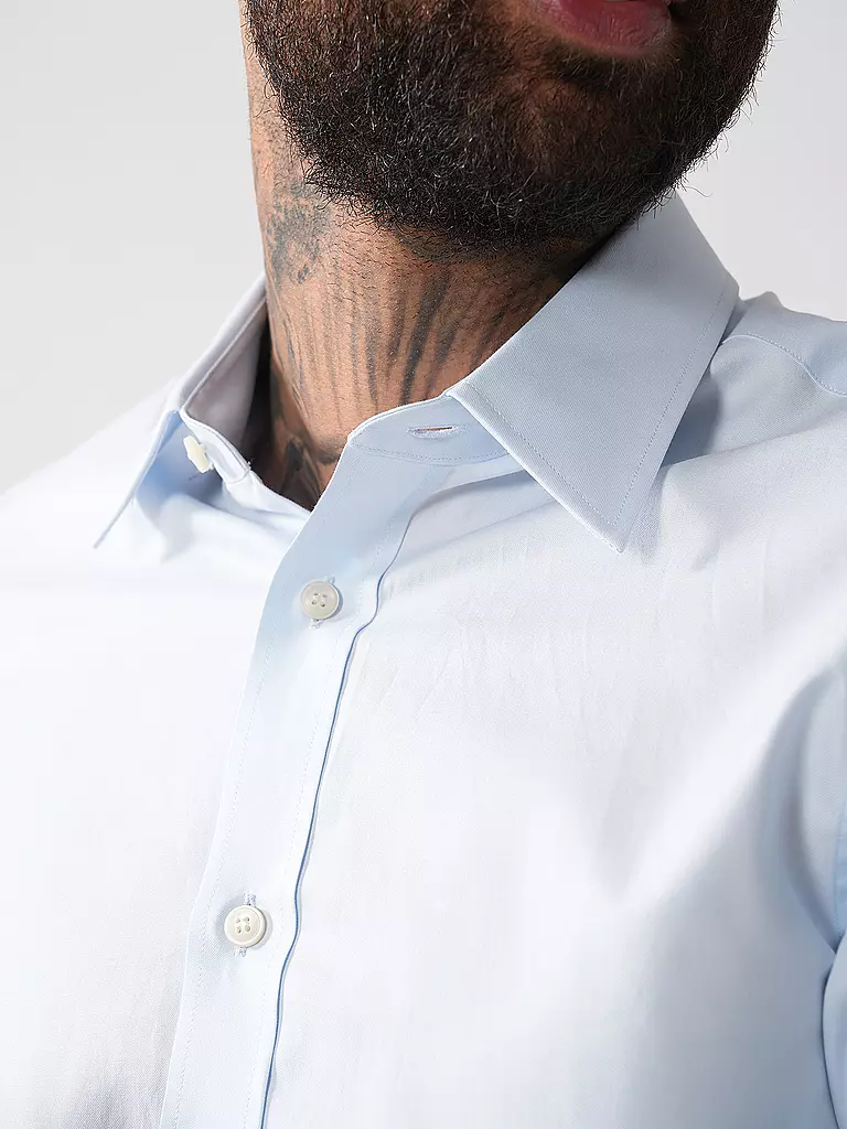 TIGER OF SWEDEN | Hemd Slim Fit ADLEY C | Bleu clair
