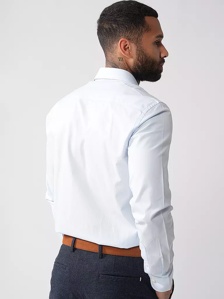 TIGER OF SWEDEN | Hemd Slim Fit ADLEY C | Bleu clair