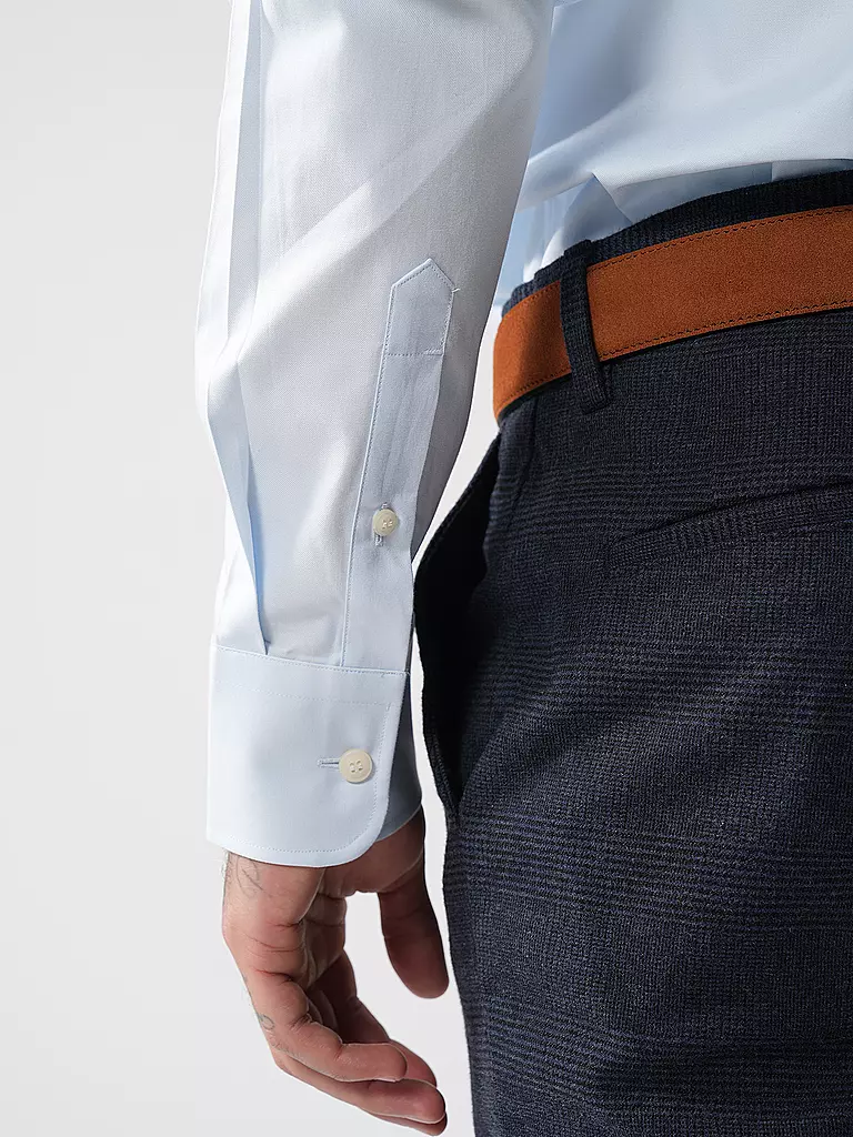 TIGER OF SWEDEN | Hemd Slim Fit ADLEY C | Bleu clair
