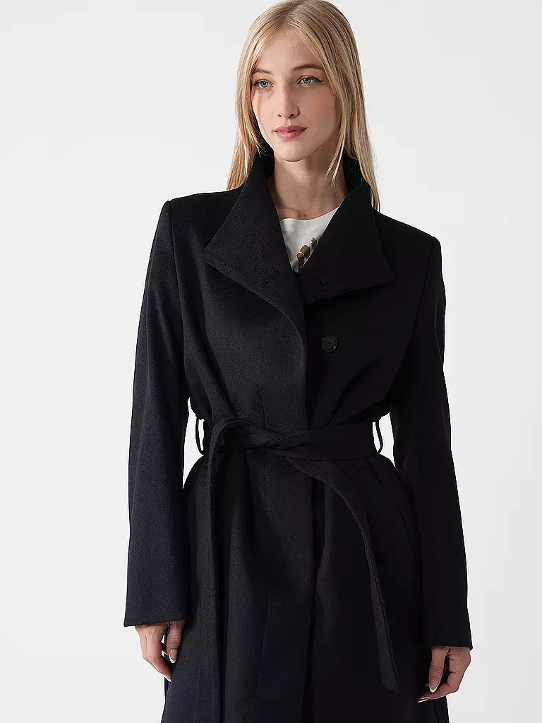 TIGER OF SWEDEN | Manteau en laine CEDRIN | Bleu foncé