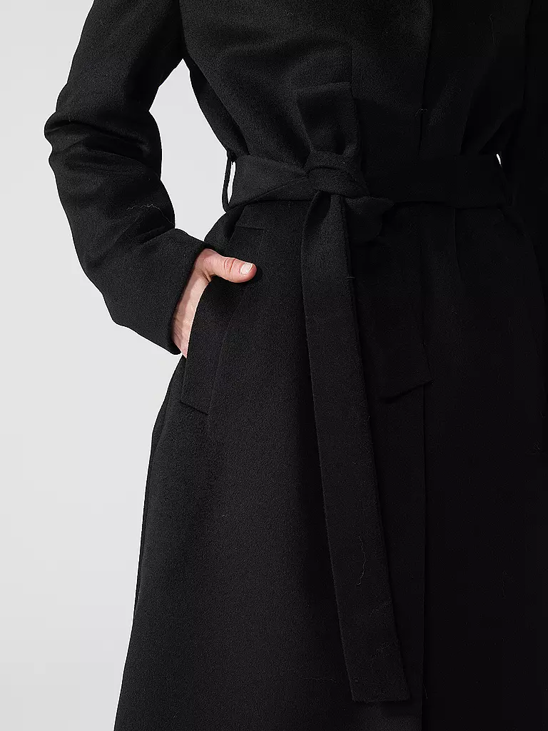 TIGER OF SWEDEN | Manteau en laine CEDRIN | Noir