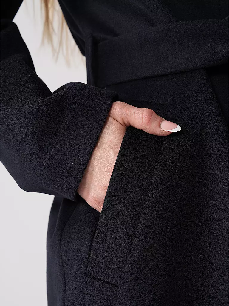 TIGER OF SWEDEN | Manteau en laine CEDRIN | Bleu foncé