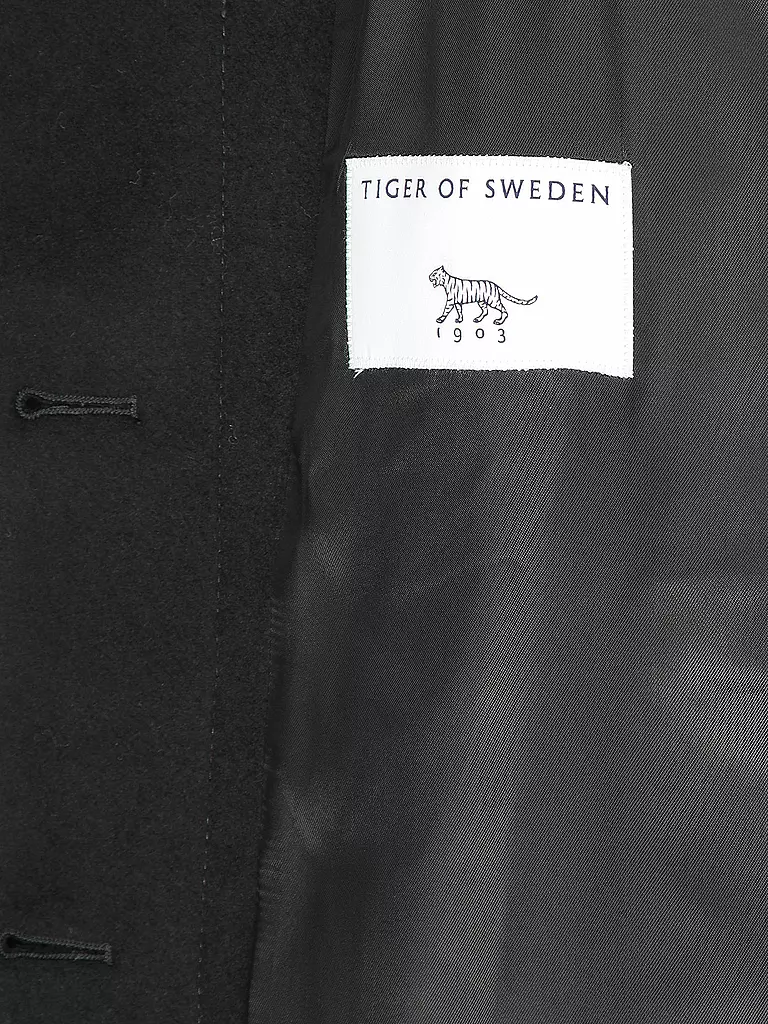TIGER OF SWEDEN | Manteau en laine CEDRIN | Noir