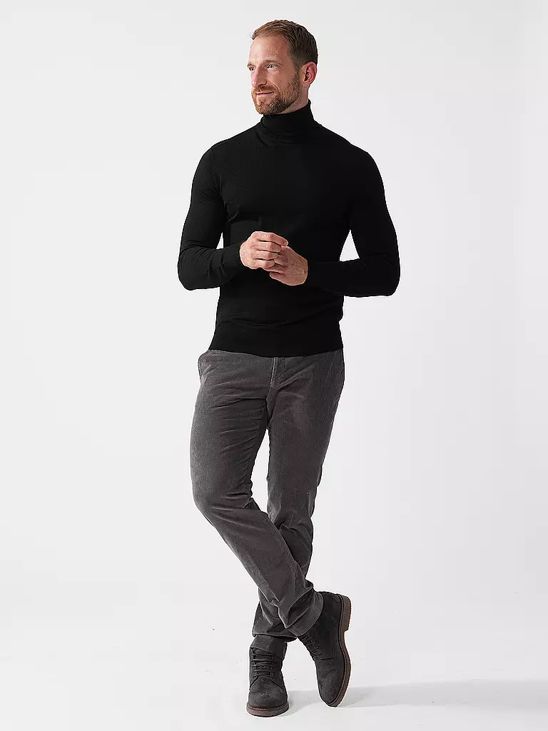 TIGER OF SWEDEN | Pull à col roulé NEVILE | Noir