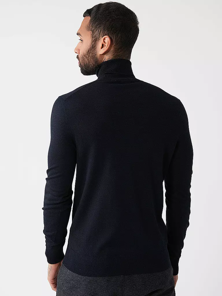 TIGER OF SWEDEN | Rollkragenpullover NEVILE | Bleu foncé
