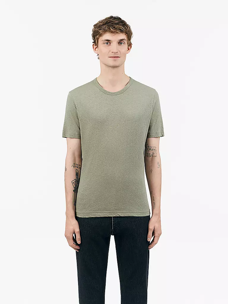 TIGER OF SWEDEN | T-Shirt OLAF | Gris clair
