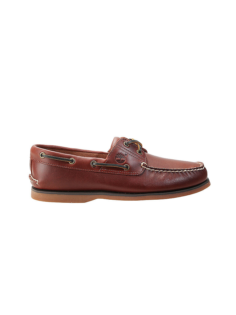 Chaussures bateau CLASSIC marron clair 43