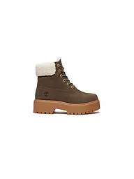TIMBERLAND | Schnürboots STONE STREET MID WARM LINED WATERPROOF | Marron