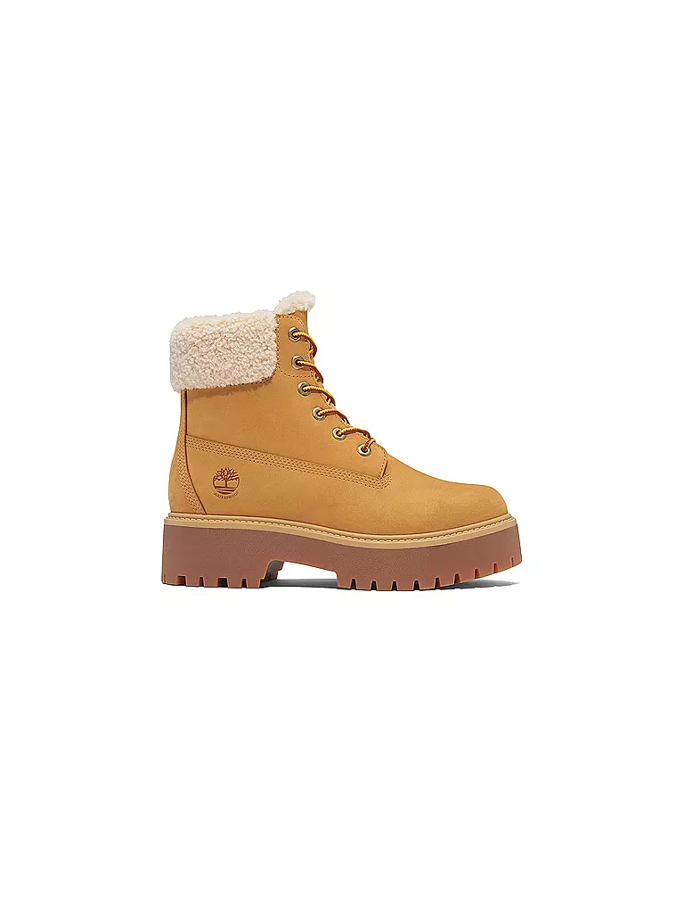 TIMBERLAND | Schnürboots STONE STREET MID WARM LINED WATERPROOF | Marron clair