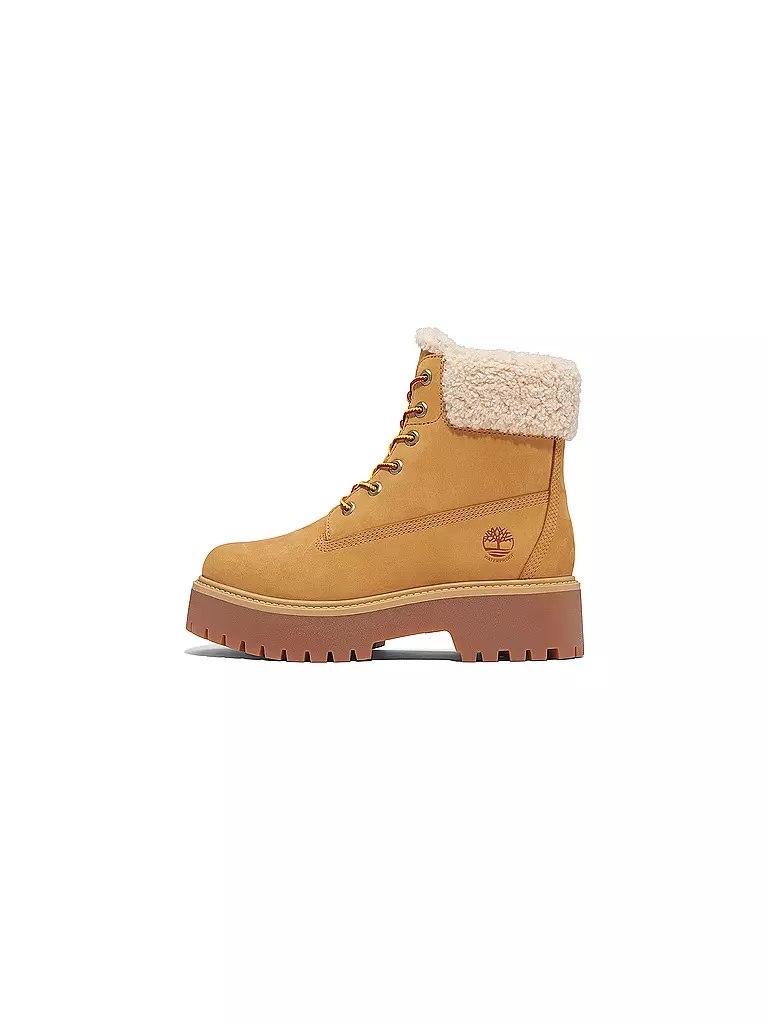 TIMBERLAND | Schnürboots STONE STREET MID WARM LINED WATERPROOF | Marron clair