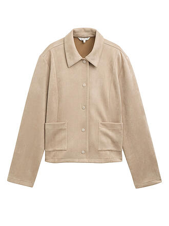TOM TAILOR | Veste aspect cuir